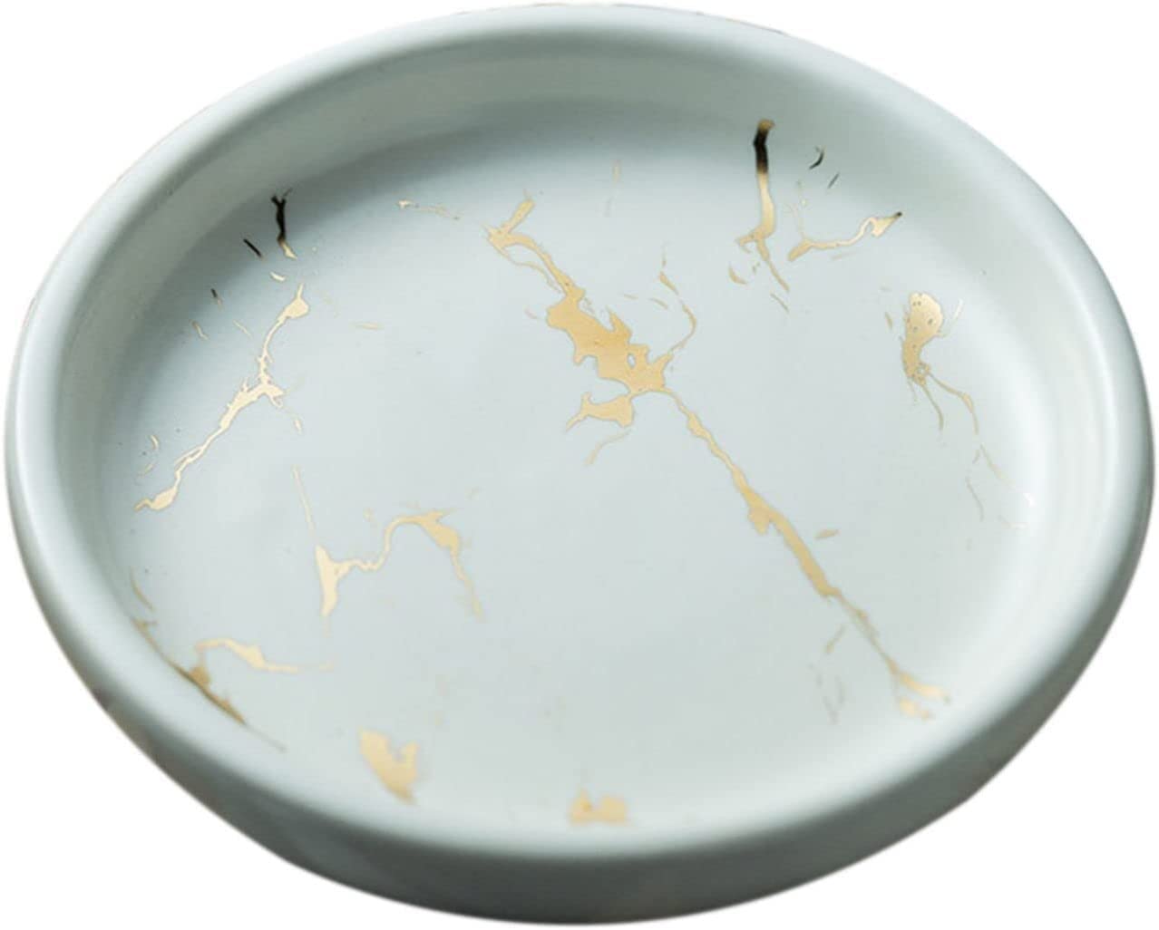 MAYABI jabonera jabonera de Ceramica Jabonera Ovalada, for Decoración Baño-negro-11.2x11.2x2.2cm (Color : Svart, Size : 11.2x11.2x2.2cm)