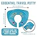 Nickelodeon Baby Shark Folding Potty Seat - Travel Potty Training Seat
