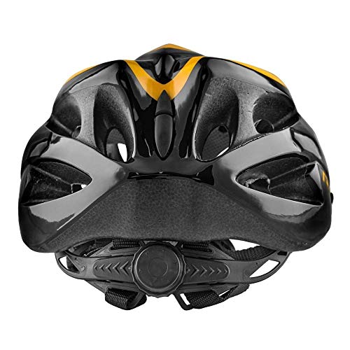 Capacete Para Ciclismo Laranja Tamanho Grande 57 a 61cm C/Viseira In Mold Rava