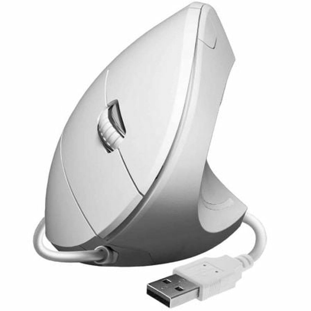 Subblim Mouse Ergonomico Ottico SUBMO-EDGVU02 Bianco (1 Unità) - 4