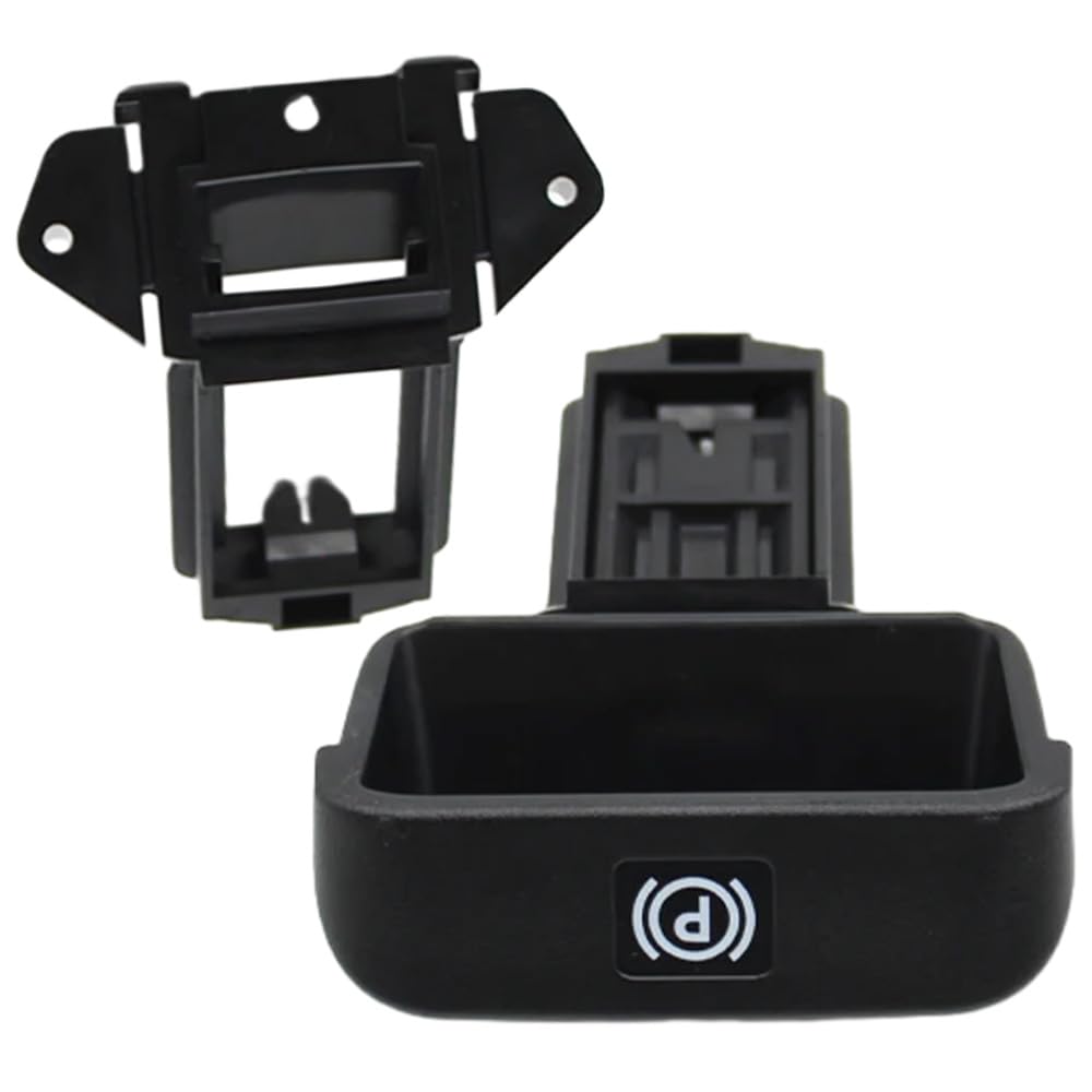 Interruptor de palanca de liberación de freno de mano de estacionamiento,Mango del freno de mano, compatible con Mercedes-Benz W203 W209 2003-2007 2034270620-RA18291B con base