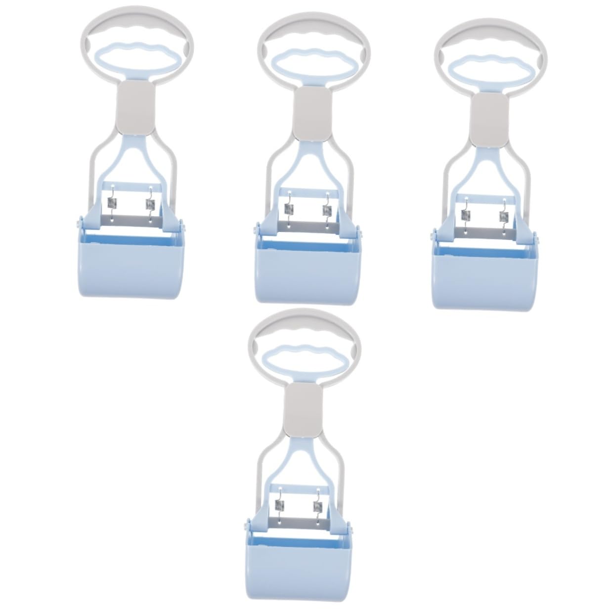 BESPORTBLE 4pezzi Raccoglitore di Feci per Cani Resistente con Manico Ergonomico Accessorio Pratico per La Pulizia Rapida Casa Design Compatto e Salvaspazio