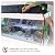 AQUATICLIFE 4-Stage Reverse Osmosis Water Filtration Deionization System, RO/DI Filter Unit 100 GPD