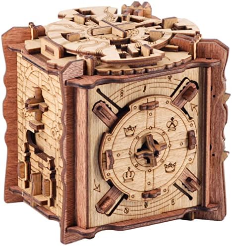 iDventure Cluebox Camelot, Rätselbox für Erwachsene, Geschenk für Männer | Mittelalter-Abenteuer, Escape Room Spiel, Knobelspiel, Logikrätsel, mit Geheimfach im Inneren, für Rätsel