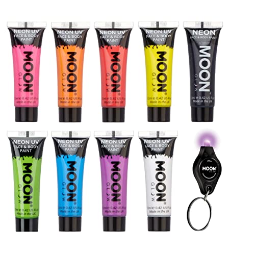 Moon Glow - 12ml Neon UV Face & Body Paint - White