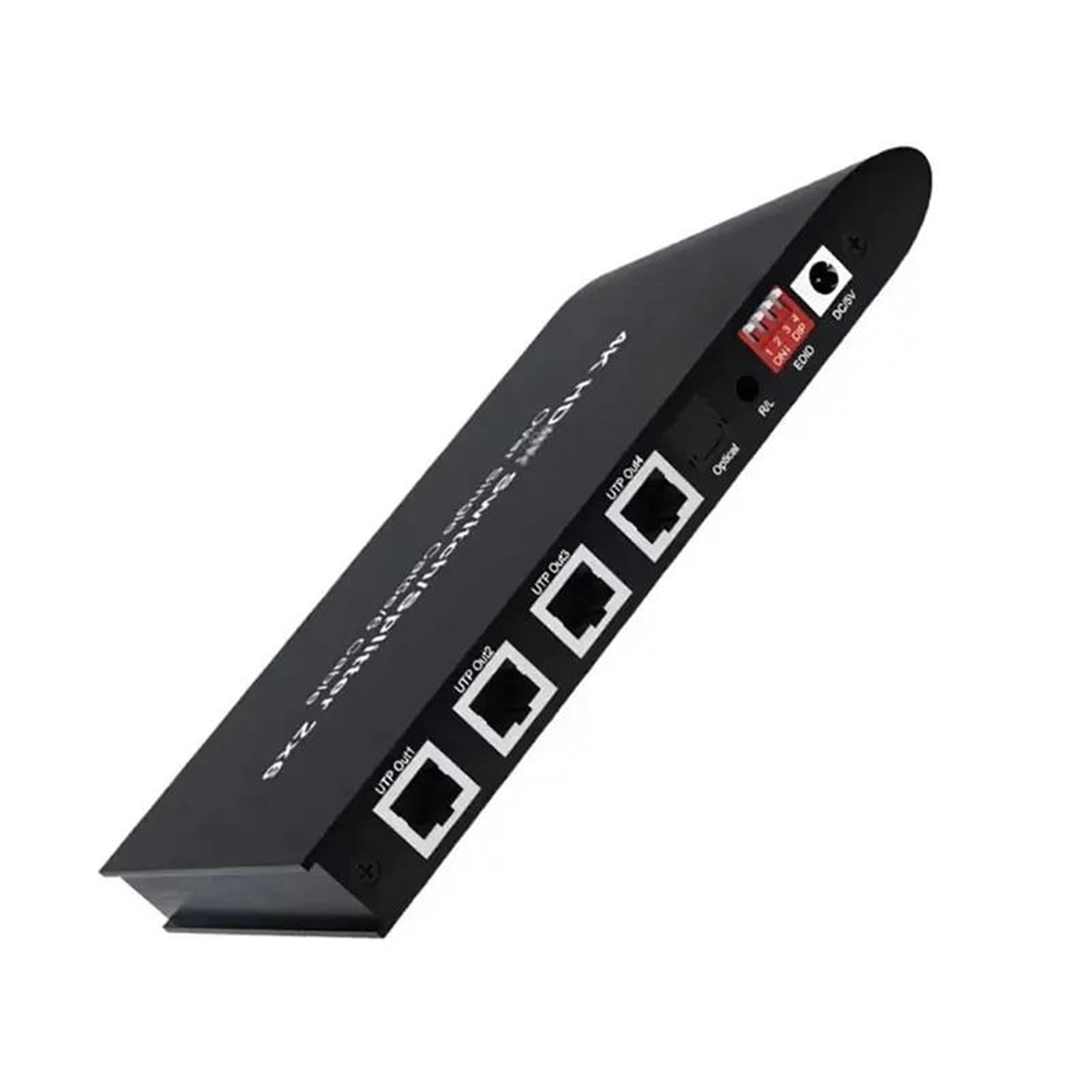 Switch Splitter Extender 4K 30Hz 120M 2x6, 2 ingressi e uscite compatibili HDMI, 4 canali, Porta Ethernet RJ45 con Ampia compatibilità, Facile da configurare(1 PCS 2x6)