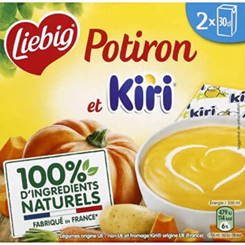 Soupe Velouté Potiron Kiri Carotte Liebig Les 2 Briques De 30 Cl - vue 2