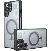H lle Kompatibel mit ZTE Nubia RedMagic 11 Pro/11 Pro+/11S Pro/11S Pro+ Magnetische Schutzh lle [Anti-Fingerabdruck und Anti-Kratzer] Cdurchscheinende.Schwarz