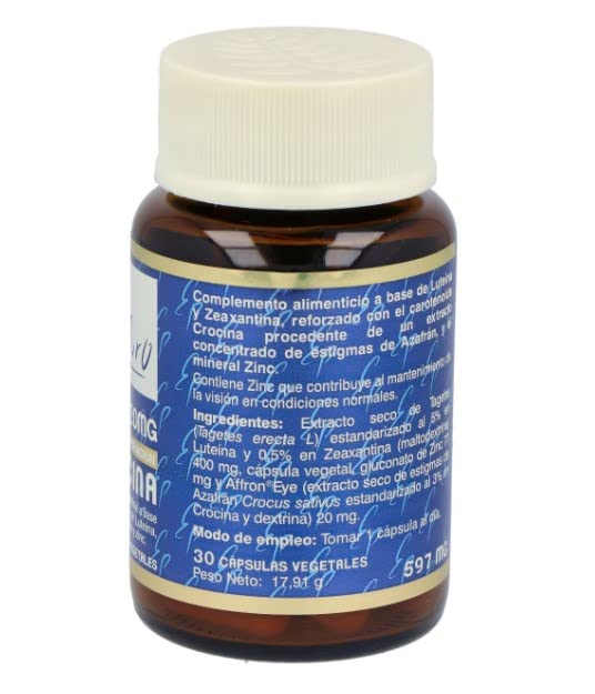 Tongil Luteina 20mg, Crocina Estado Puro - 30 Cápsulas (Pack 3 und.)