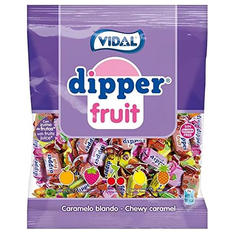 Caramelos masticables Dipper Fruit con zumo de frutas Cover