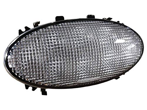 Tigerlights John Deere R Series Tractor LED Oval Flush Mount Cab Light (Fits Models: 6105R, 6110R, 6115R, 6120R, 6125R, 6130R, 6140R, 6145R, 6150R, 6150RH, 6155R, 6155RH, 6170R, 6175R, 6190R, 6195R