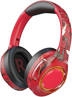 Hoement Fone De Ouvido Fone De Ouvido Para Jogos Fone De Ouvido Dobrável Fones De Ouvido Para PC Fones De Ouvido Fones De Ouvido Para Computador Fone De Ouvido Estéreo Sobre Fone De