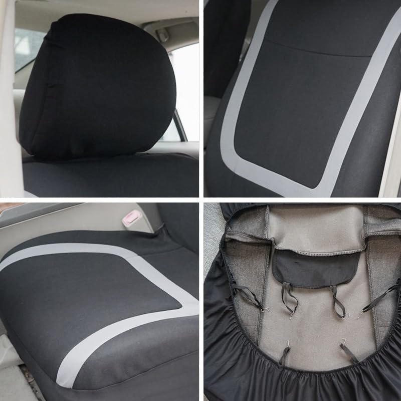 Housse de siège voiture en polyester lavable pour camions van et accessoires - 3