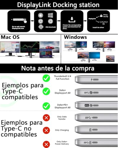 Image of WAVLINK Docking Station 3 Monitors, Triple 4K@60Hz for MacBook M1 /M2 /M3 /M4 /Windows, Displaylink Dock with 3X HDMI or 2X DisplayPort, 130WPD,5 USB Ports, Ethernet, Audio, SD /TF