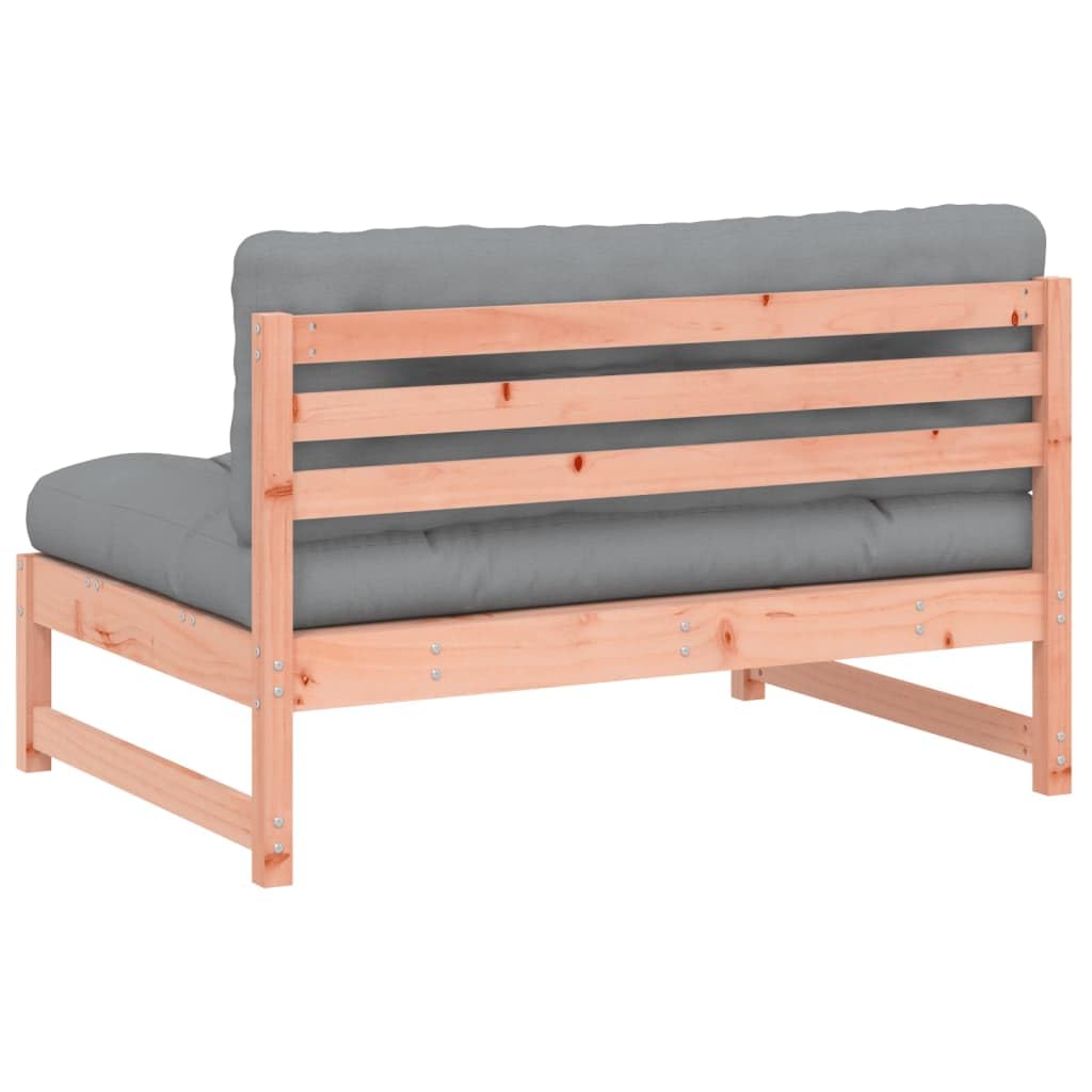 VidaXL Loungeset - Massief Grenenhout - Crème Kussens - 4 Hoekbank 6 Middenbank 10 Zitkussen 14 Rug Zijkussen Tuinset