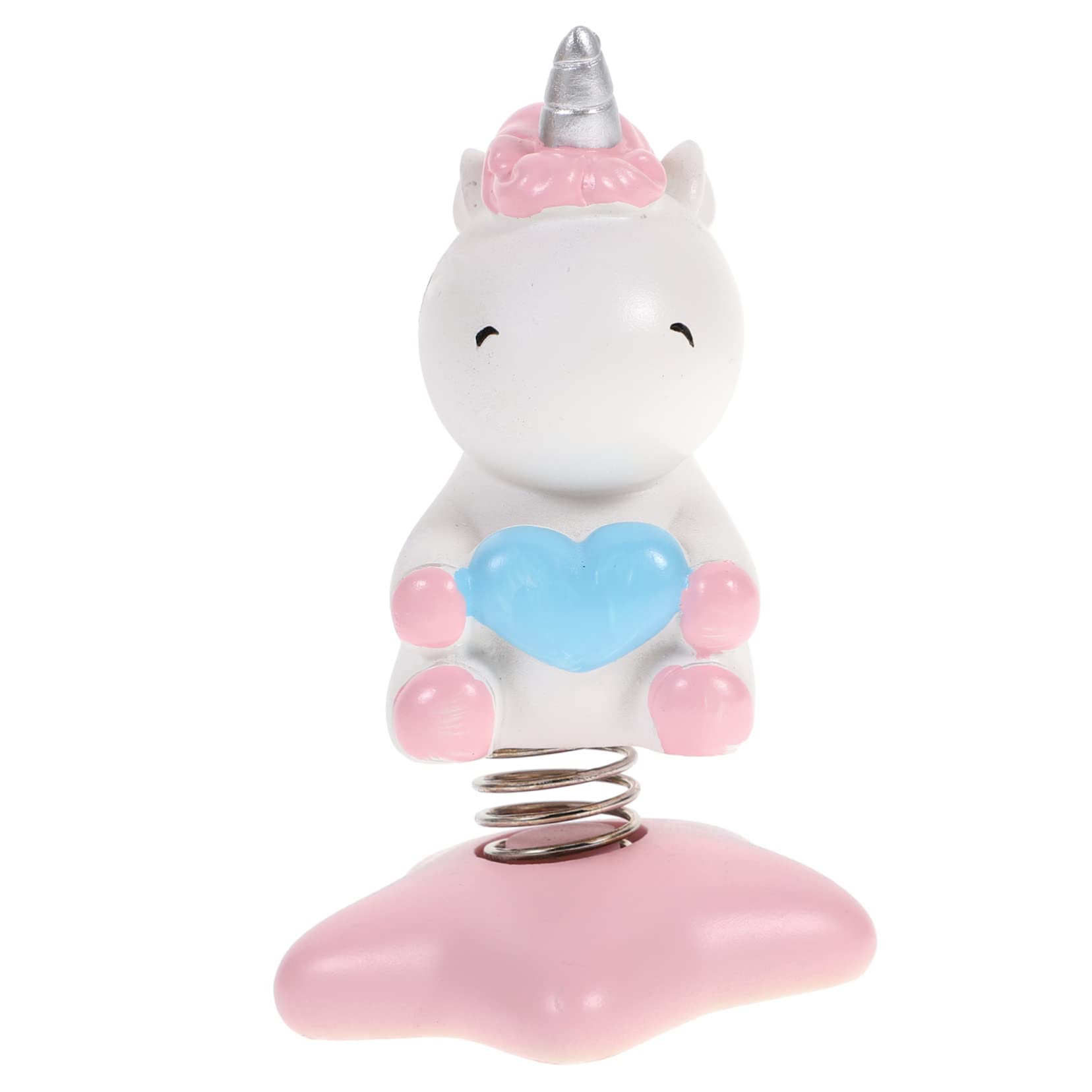 Licorne jouet de danse statue d'animal pour voiture pour égayer vos trajets