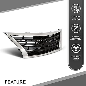 Amazon.com: G-PLUS Front Bumper Upper Grille w/Insert