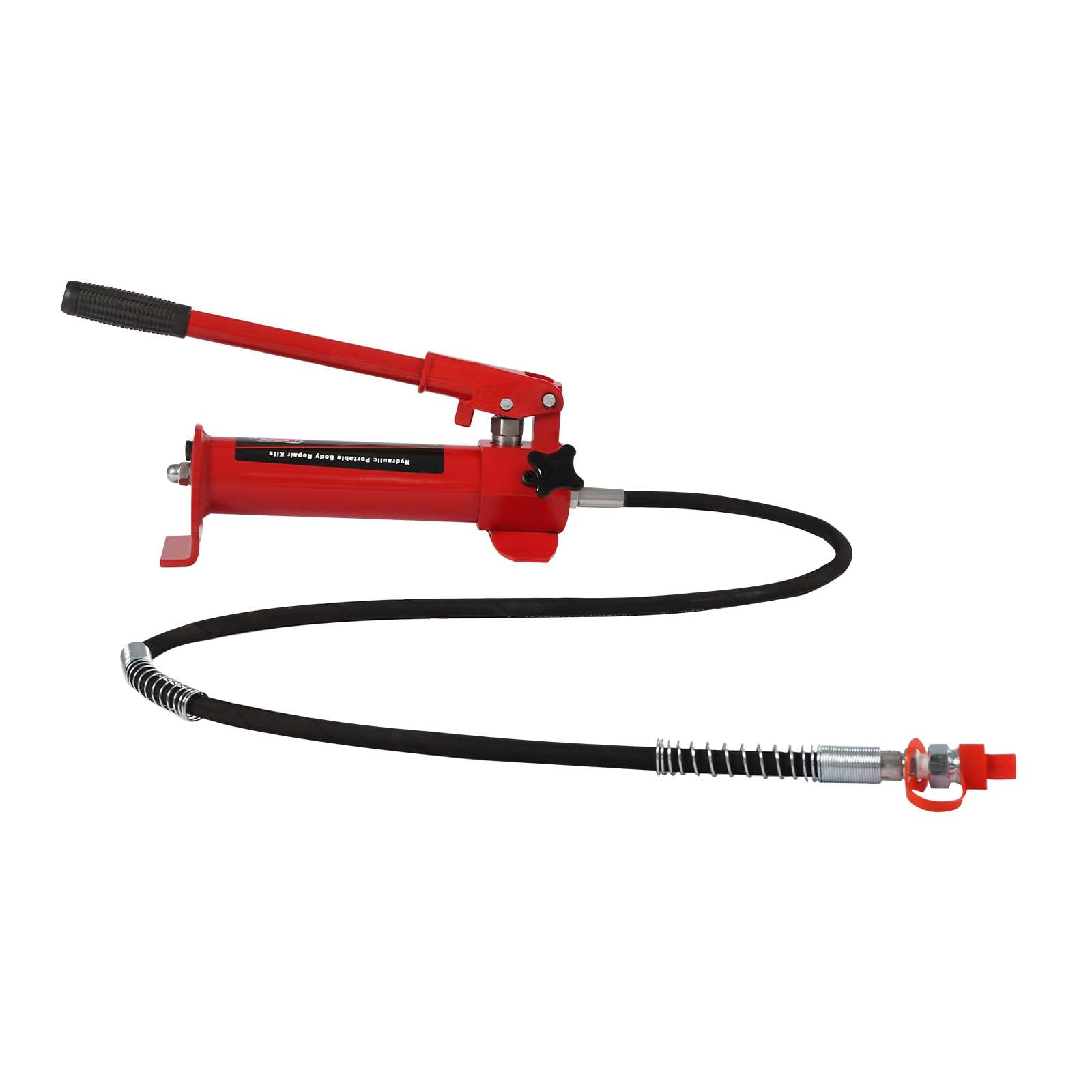 4 Ton/8818.49lbs Portable Power Pump, Metal Hydraulic Jack, Direct Use, Hydraulic Jack Lift Auto Vehicle Maintenance, Tire ReplacementTool for Automotive, Truck, Farm, and Heavy Equipment Repair
