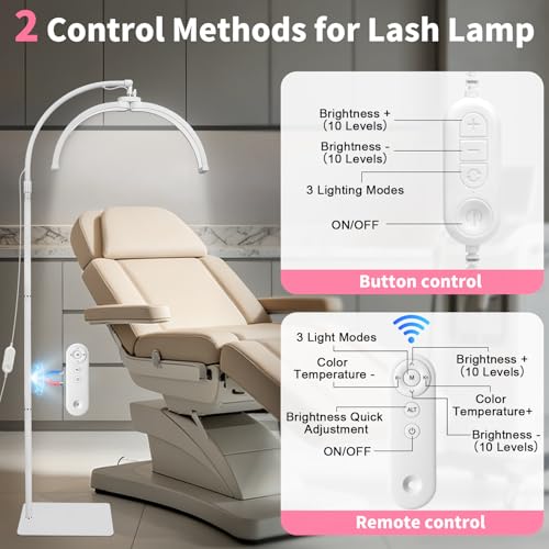 Lampe esthétique LED pour tatouage hauteur réglable CGBE - 6
