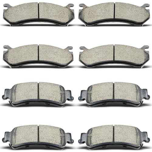 DYZJKWJW D785 D792 Front Rear Ceramic Brake Pads Fit For Chevrolet For 1999-2006 Silverado...