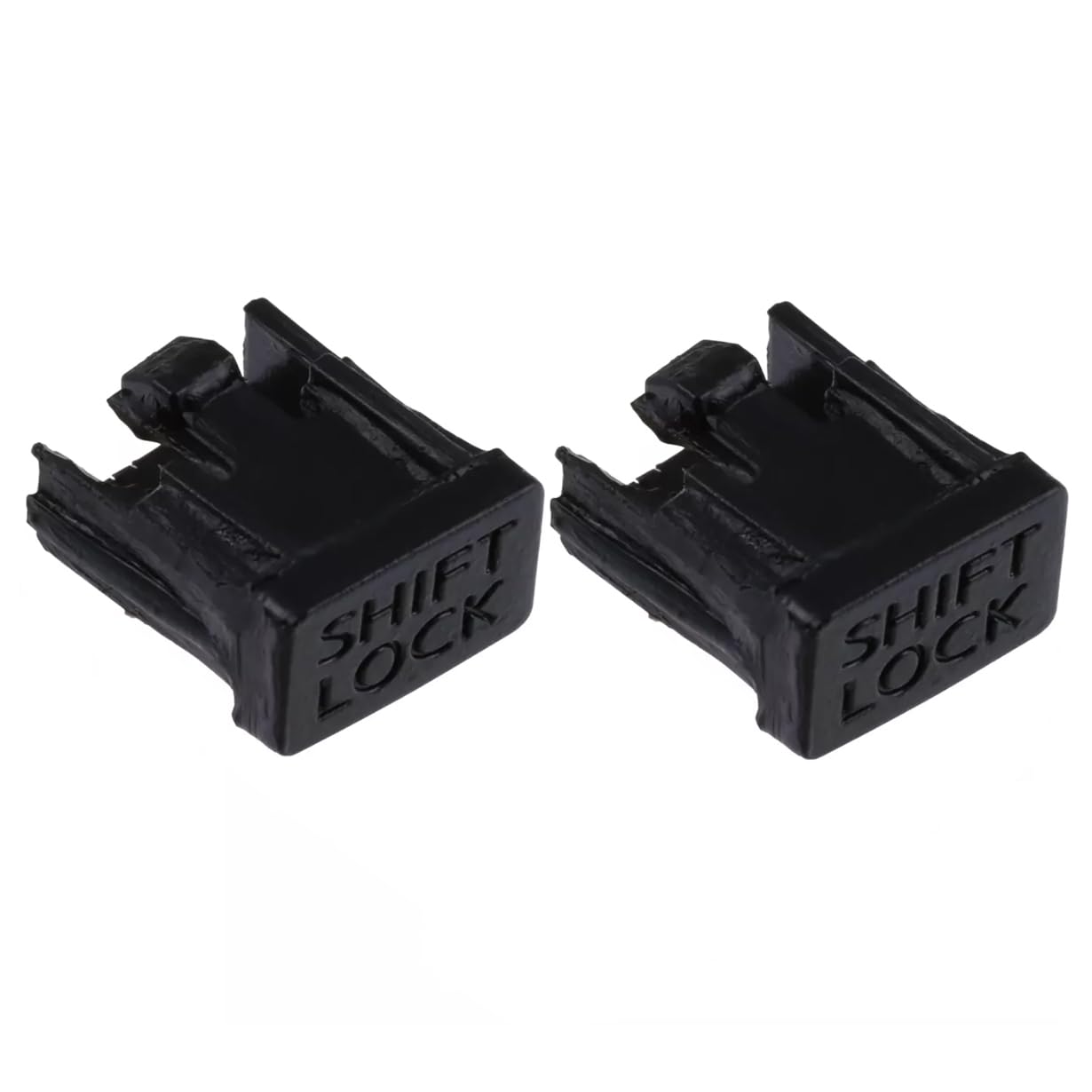 Lanphitus 2Pcs Shift Control Interlock Cap Shifter Lock Release Button Cover for Nissan Altima 2015-2018 96945-3TA0A 969453TA0A