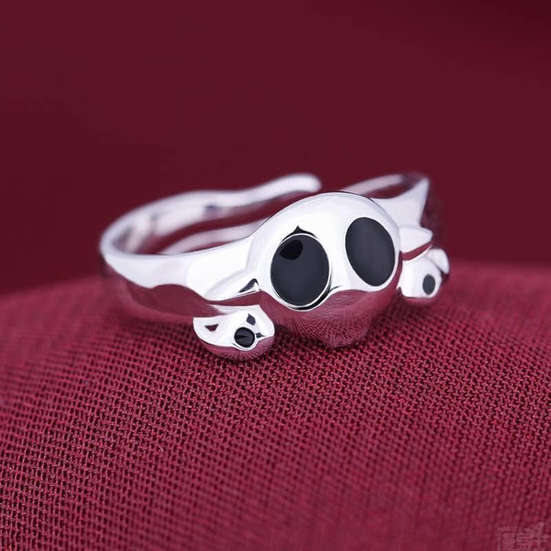 Hanako-kun Rings Yashiro Nene Cosplay Ring Male Female Couple Opening ring 925 Silver jewelry Toilet-bound Hanako-kun Rings3