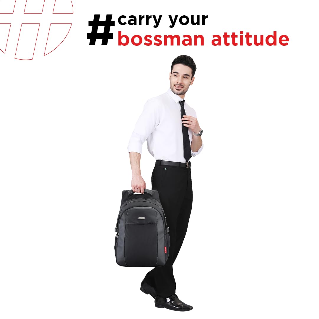 HARISSONS Rebel 15.6" inch Professional Laptop Backpacks for Men, Women (Black, 47 Ltrs) 1
