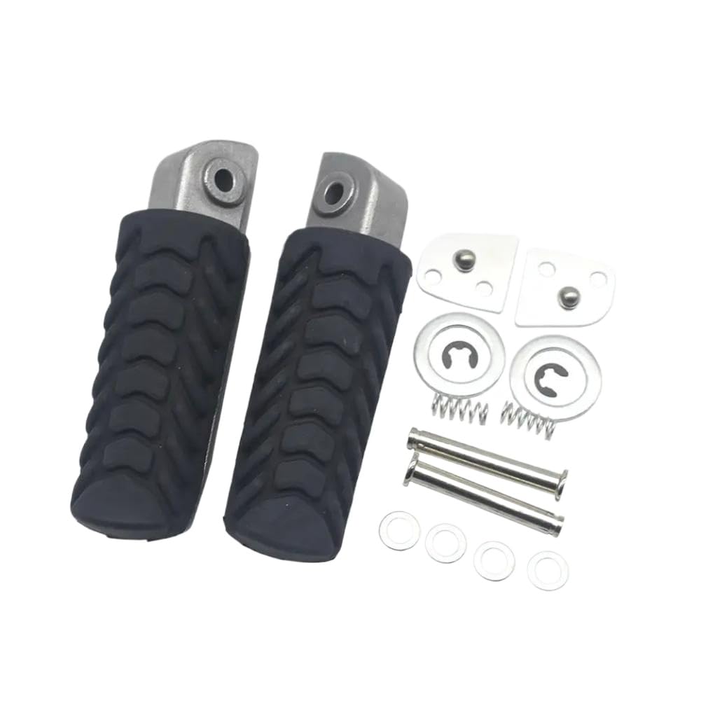 Repose-pieds passager moto pour Z650 2017-2023 | Support complet noir