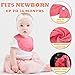 Seematn 10 Pcs Baby Muslin Bibs for Unisex Girls & Boys Drool Bibs Bandana Ruffle Soft Cotton for Newborn Infants Toddlers(Retro Colors)