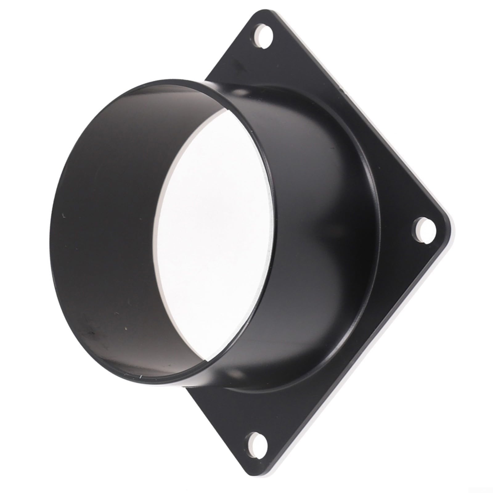 Connettore per condotto dell'aria in plastica, flangia per pannello e parete, connettore dritto per riscaldamento e raffreddamento, raccordi per tubi del di ventilazione (75 mm)