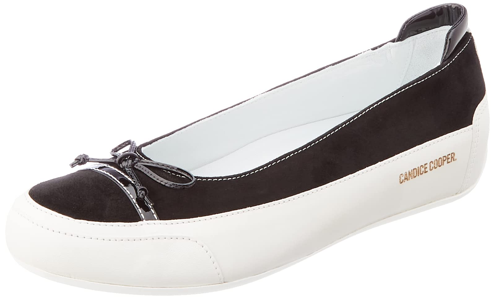 Candice Cooper Women's Lilly Ballet Flat, Black, 8.5 UK