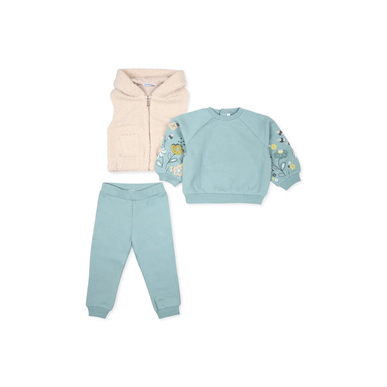 Mayoral Chandal Chaleco 3 Piezas para bebé niña 18 Meses (86cm)
