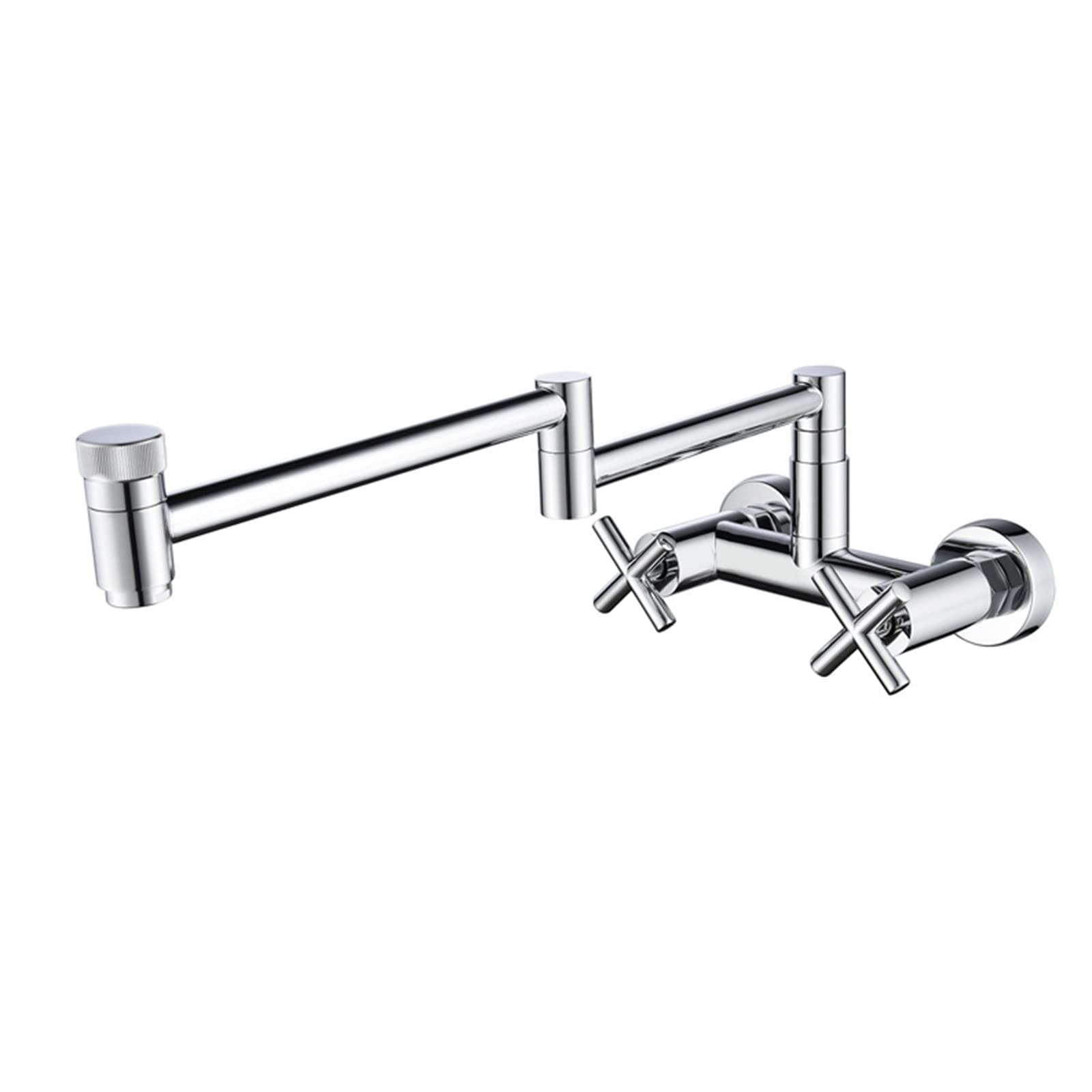 Robinet de cuisine mural pliable en cuivre pour remplir les grandes marmites