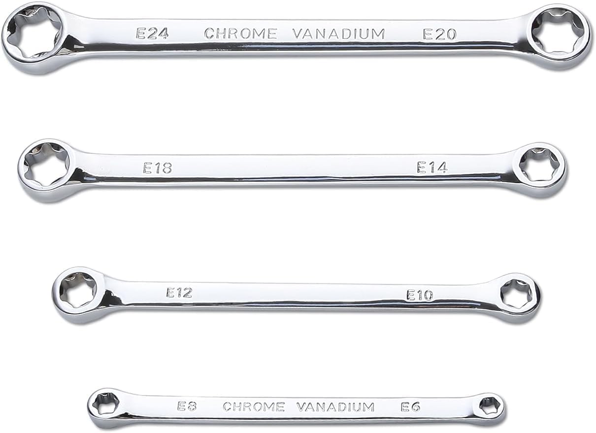 Amazon | Fegson レンチ トルクス メガネ E型 レンチ 4本組