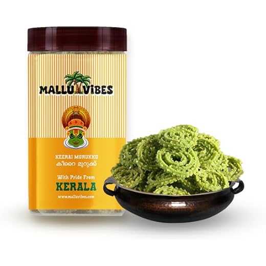 Mallu Vibes Spinach Murukku 200g