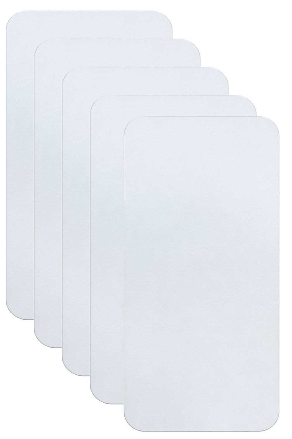 Amazon.co.jp: スチールプレート(110x60x0.7mm)×5枚 ホワイト（白
