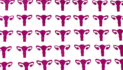 Roflmart Metallic Pink Uterus Confetti Party Decoration (1) #TOP1