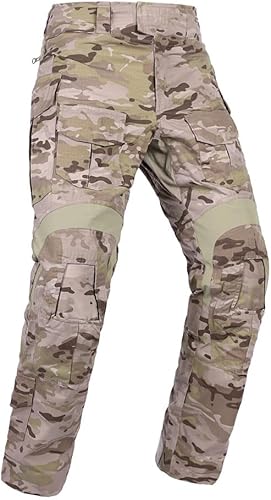 Miniatura 3 de EMERSONGEAR Pantalones tácticos G3, pantalones cargo Ripstop para hombre, camuflaje militar, entrenamiento, senderismo, caza, camping, pesca,