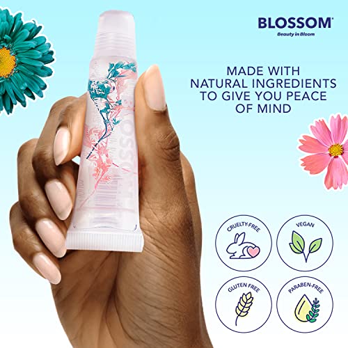 Blossom BL-LGTUBE22-COTCNDY Scented Moisturizing Lip Gloss Tubes, Infused With Real Flowers, 0.3 Fl. Oz/9Ml, Cotton Candy thumb #2