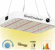 【超美品】高性能LEDグロウライト 600w Amazon.com : Grocruiser 600W Dimmable Grow Light LED, 2025