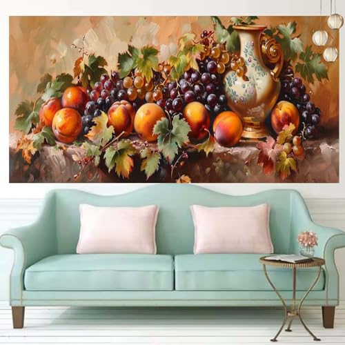Peinture Diamant Traube 60x150cm - Kit Complet Broderie Diamant T940