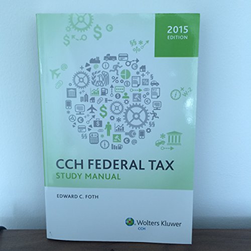 Federal Tax Study Manual 2015