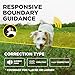 Dogtra GPS Fence – No Subscription, Custom Wireless Dog Fence with App, Smart Guidance & Return Reminder Tone/Vibration/Correction, IPX9K Waterproof Rechargeable Collar, Safe Freedom for Dogs 15 Lbs+