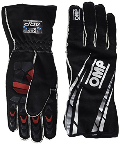 Guantes OMP ARP Negro Talla XL pour éviter la transpiration au volant