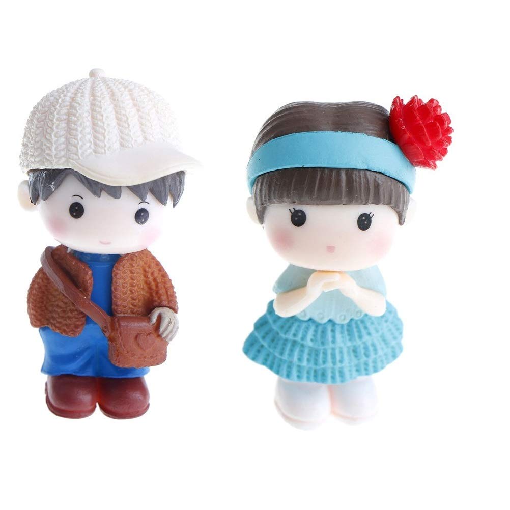 BHOOLU&GOOLU Plastic Lovers Couple, Multicolor, 2 Pieces (B07Q3LKQG7) Amazon Price History, Amazon Price Tracker