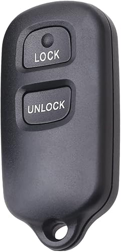 OCESTORE HYQ12BBX - Llavero de coche con control remoto sin llave, HYQ12BAN de 2 botones de repuesto para vehículos compatible con FJ Cruiser Echo