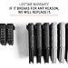 Spartan Mounts for 6X Standard PMAG - Firearm Accessories, Wall Mount Display for Gun Room, Magazine and Ammo Storage and Organization, Black, 6 Mag Slots, 1 Count
