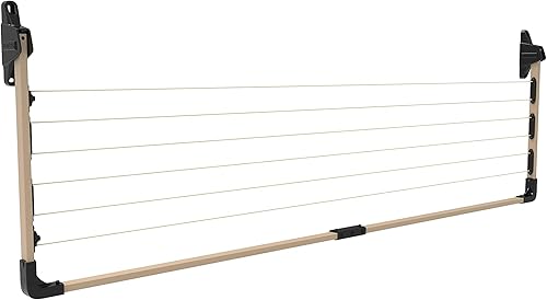 Miniatura 4 de Daytek Tendedero plegable Mk2 - Delgado, espacio de secado de 42.7 pies