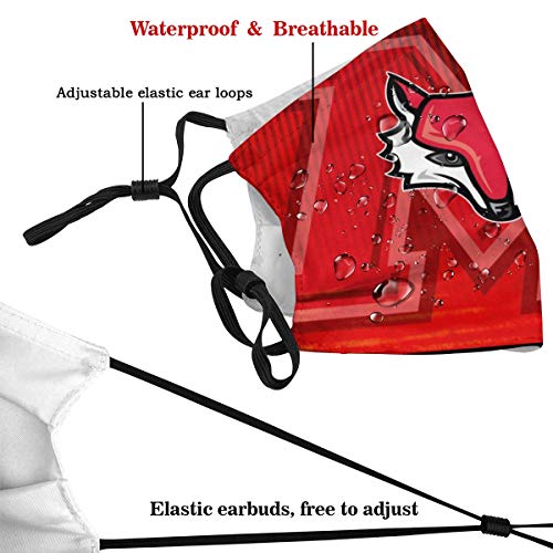 Adults Face Cover for Marist College Basketball Fans Fabric Mouth Guard Fashion Balaclavas Windproof Breathable - Thumbnail 3