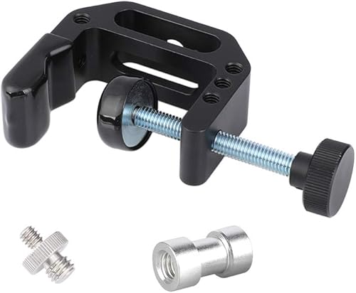 CAMVATE Abrazadera en C robusta con puntos de montaje de tornillo de rosca macho y hembra de 14" y 38" (tipo universal) - 2474 disponible en Yaxa Costa Rica